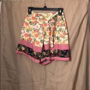 Faux Wrap Short